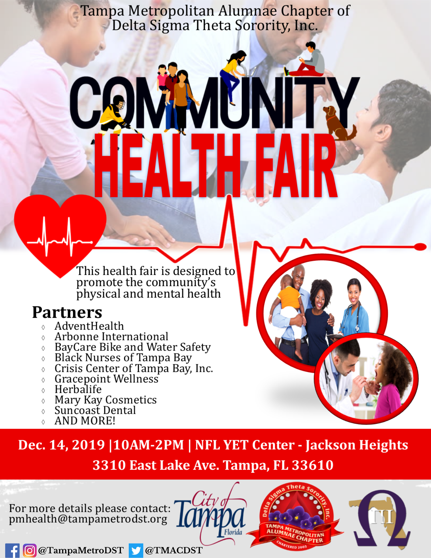 Physical and Mental Health Community Health Fair Tampa Metropolitan